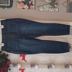 Judy Blue Skinny Fit Button Fly Jeans